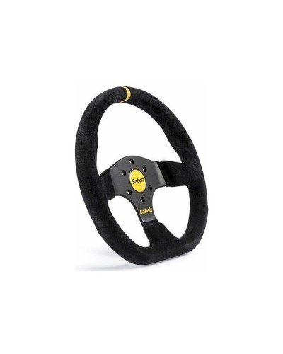 Volante Racing Sabelt Negro Ø350mm - Conducción Deportiva y Precisa
