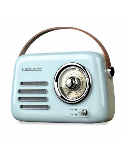 Transistor Radio Ledwood ALMA BLUE Blue 30 W