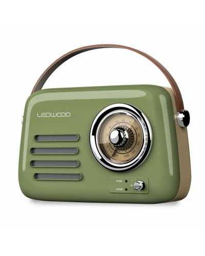 Transistor-Radio Ledwood ALMA GREY grün 30 W