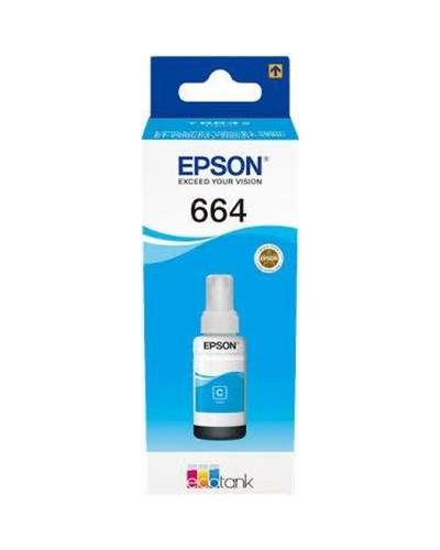 Epson T6642 Ciano - Cartuccia Inchiostro Originale - Stampa di Qualità
