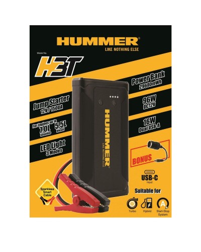 Juurenpoistaja Hummer HUMMH3T 12 V 8000 Ah