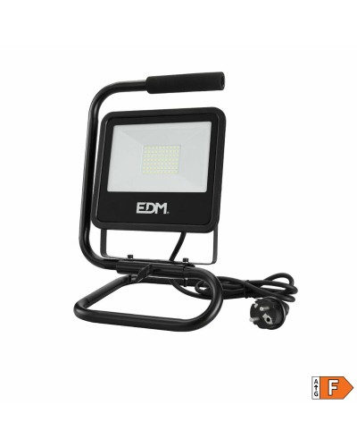 EDM Black Series 50W Spotlight, 6400K - Powerful Outdoor Lighting
