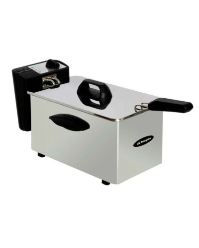 Freidora Orbegozo 15254 Acero Inoxidable 2000W - Cocción Perfecta
