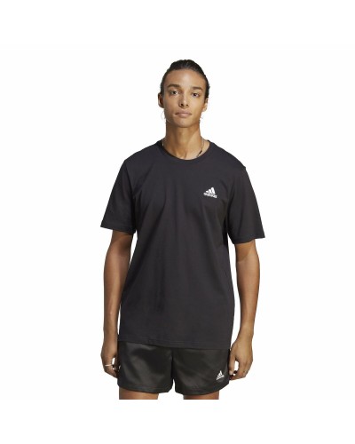 Adidas Camiseta Hombre Manga Corta - Entrenamiento Deportivo - Talla S
