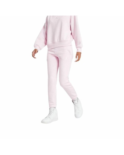 Kindersportbroek Jordan Icon Play Fleece Roze