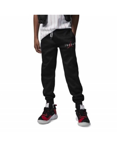 Lasten verkkahousut Jordan Jumpman Sustainable Musta