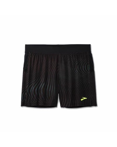 Brooks Sherpa 5" Black: Breathable and Lightweight Men's Running Shorts
