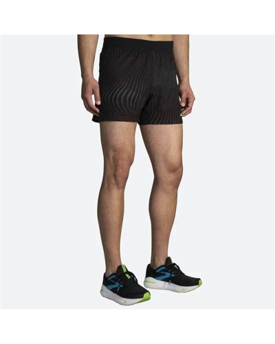 Short de Sport pour Homme Brooks Sherpa 5" Noir