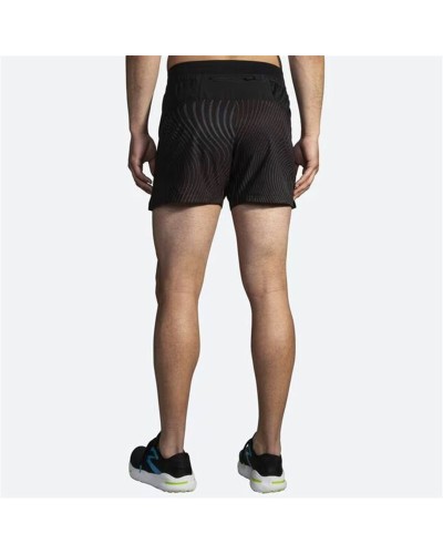 Short de Sport pour Homme Brooks Sherpa 5" Noir