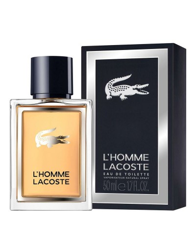 Lacoste L'Homme EDT 50ml - Profumo Uomo Legnoso Speziato - Fragranza Casual
