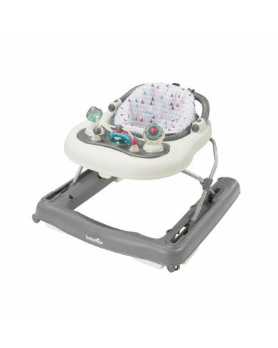 Babymoov Trotteur Bébé A040006 : Roues, Réglable, Blanc/Gris
