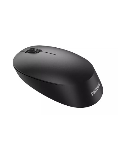 Philips SPK7307BL Ratón Inalámbrico Negro 1600 DPI - Ergonómico y Portátil
