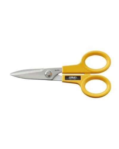 Ciseaux Olfa 14 cm Jaune Polyvalents