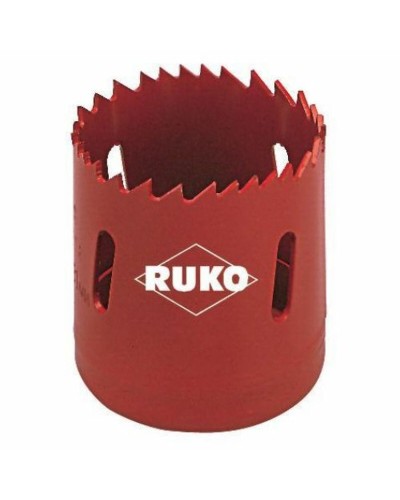 Corona perforadora RUKO 106127 Ø 127 mm Acero de alta velocidad (HSS)
