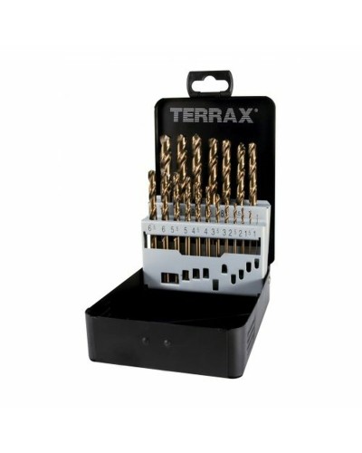 Set de brocas TERRAX Estuche DIN 338 25 Piezas 19 piezas (25 Unidades)
