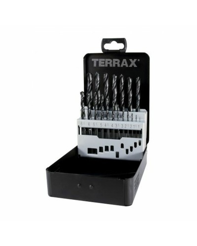 Set de brocas TERRAX Estuche DIN 338 25 Piezas 19 piezas (25 Unidades)