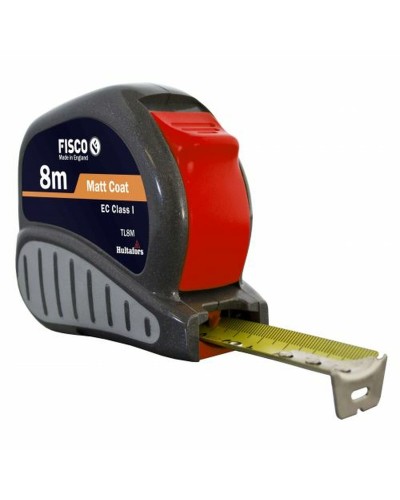 Flexometer FISCO TRI-LOK 8 m Stål Gummi ABS (8 m)