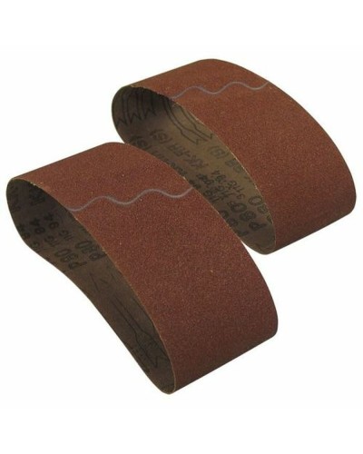 Schuurpapier voor schuurmachine INTERFLEX Aluminiumoxide 10 Stuks