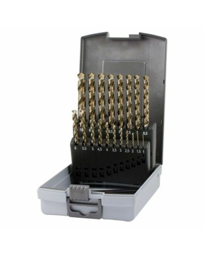 Ensemble de forets RUKO Coffret DIN 338 Helicoïdal 25 Pièces