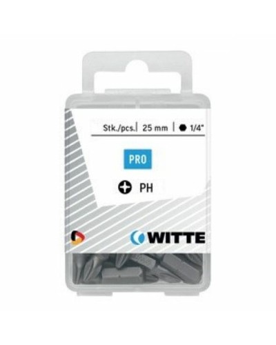 Set van tips WITTE Phillips PH2 25 Stuks 25 Onderdelen