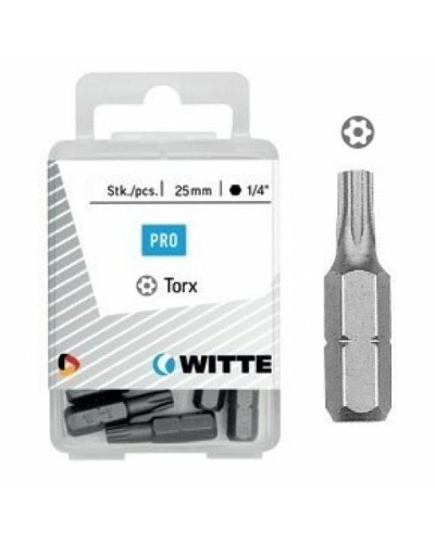 Set di punte WITTE Torx TX 20 5 Unità