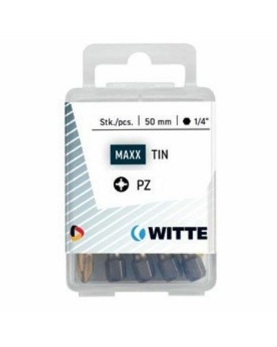 Bitssats WITTE Pozidriv PZ2 5 antal