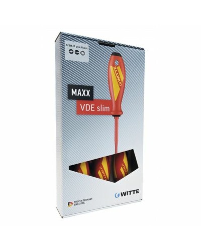 Skruvmejselset WITTE Phillips Platt 6 Delar (6 antal)