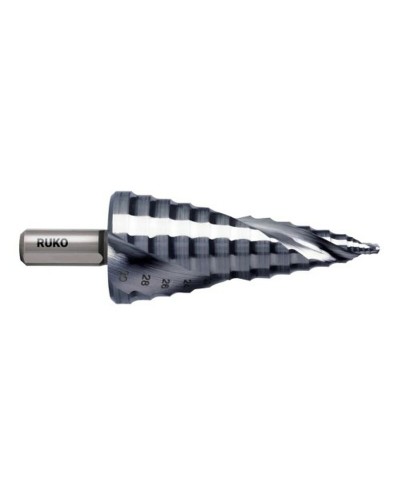 Step drill bit RUKO FLOWSTEP®