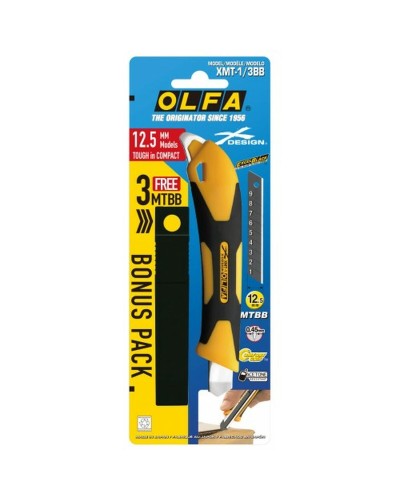 Cúter Olfa XMT-1 12,5 X 0,45 MM Metal Polipropileno 12,5 mm