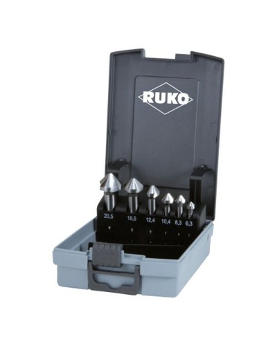 Senker-Set (Senker) RUKO 102152RO DIN 335 Hochgeschwindigkeitsstahl (HSS) 6 Stücke