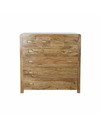 Commode DKD Home Decor Naturel Acacia Colonial 110 x 45 x 108 cm