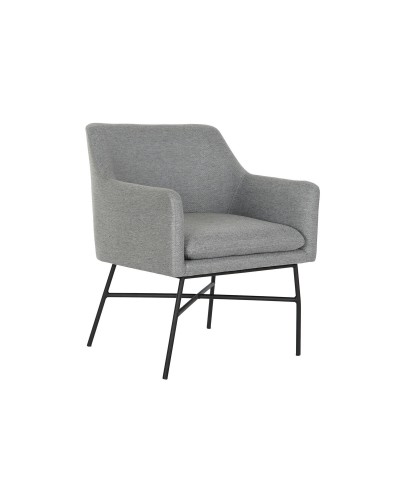 Chair DKD Home Decor Grey 59,5 x 60,5 x 78 cm