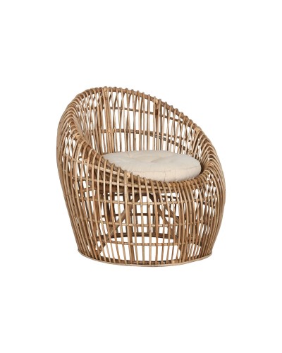 Kerti szék Home ESPRIT Bambu Rattan 70 x 70 x 74 cm