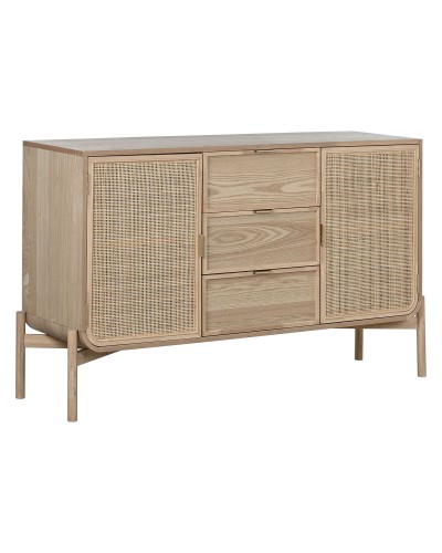 Dressoir Home ESPRIT Rotan Spar 136 x 38 x 80 cm
