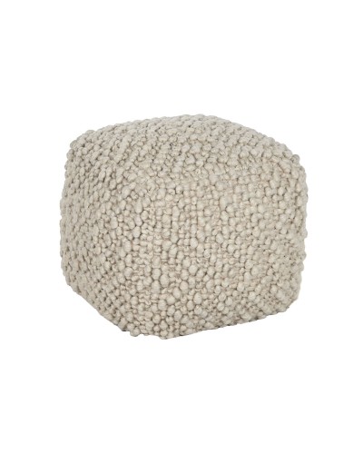 Fotpall Home ESPRIT Beige 45 x 45 x 45 cm