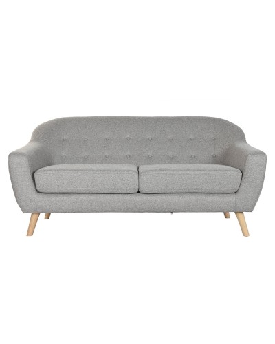 Sofa Home ESPRIT Grey Cream Natural Scandi 172 x 82 x 82 cm