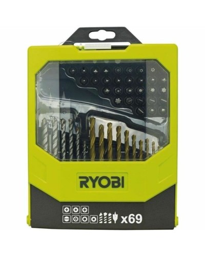 Satz Bohrer Ryobi 69 Stücke