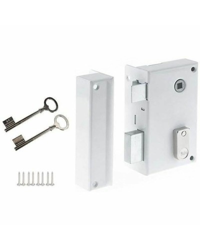 Cerradura Yale YAV37G 12,5 x 7 x 18 Blanco Acero Puertas