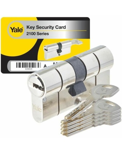 Security cylinder Yale 30 x 40 mm Brass