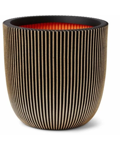 Cache-pot Capi Europe GROVVE Noir Doré Plastique Ø 43 cm