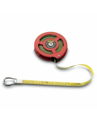 Flexómetro Stanley 0-34-406 Acero Cromado 20 m