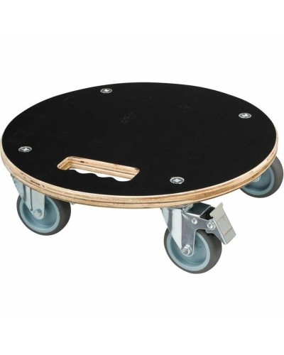 Soporte con Ruedas para Macetas Nature Madera Ø 38 cm