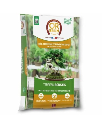 Terreau d'empotage OR BRUN BROWN GOLD 6 L