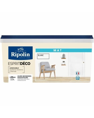 Peinture Ripolin Blanc 2,5 L