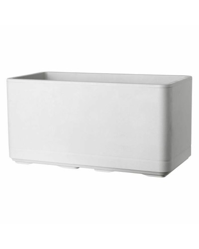 Vaso Autoirrigante Deroma Perla 78 x 38 x 39 cm Plastica Rettangolare Ø 78 cm