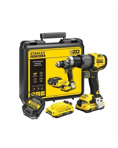 Slagboor Stanley SFMCD725D2K-QW 18 V 18V