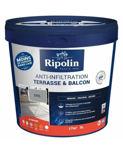 Pittura Ripolin Rosso 4 L