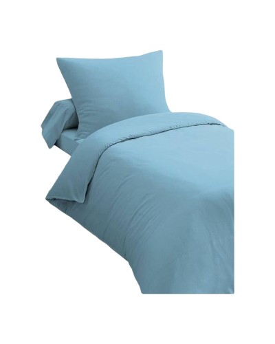 Set di copripiumino HOME LINGE PASSION Blu cielo Ala francese 2 Pezzi