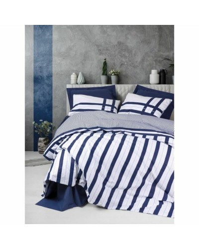 Parure de couette Bleu 220 x 240 cm