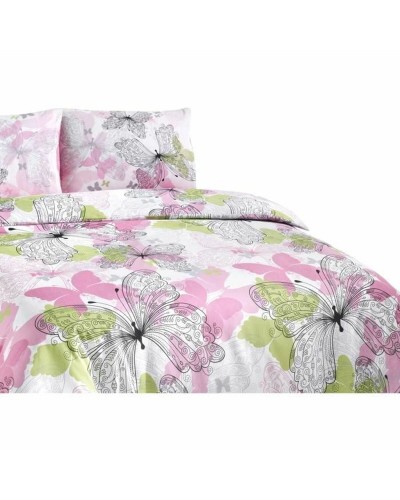 Duvet cover set Pink Super king 3 Pieces